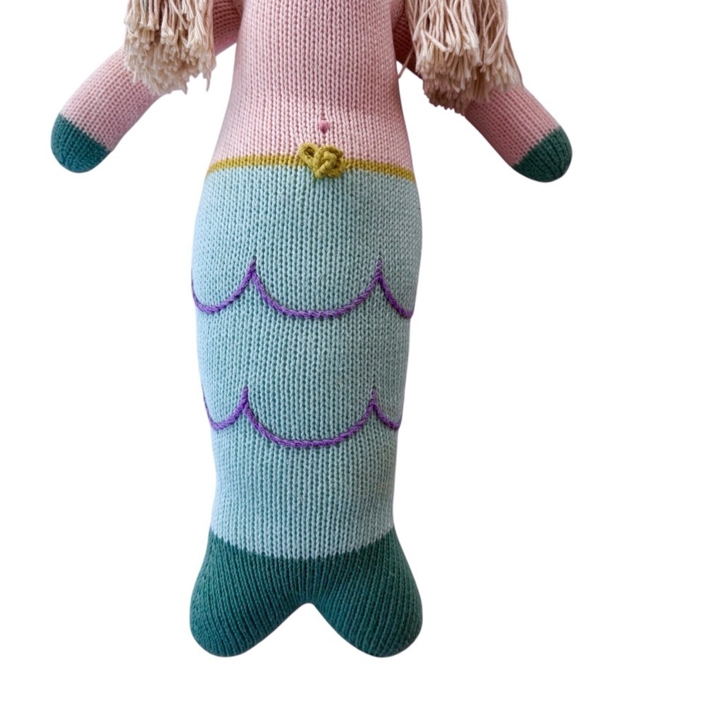 BLABLA KIDS Harmony The Mermaid Knit Doll - Picture 4 of 8